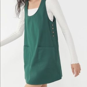 Urban Renewal Remnants Twill Side-Button Shift Dress